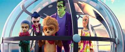 Oh, could you please stop arguing
just for once. - Monster Family