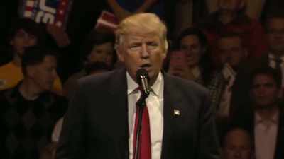 Oh, you could see, he's getting
ready to throw up all over. - Trump: The Art of the Insult