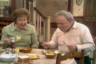 Oh Daddy you'd put ketchup on a donut - All in the Family