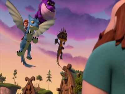 Oh! Dak.
I was just about to come looking for you. - Dragons: Rescue Riders