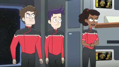 Oh, damn, this must be
the Beta Shift's version - Star Trek: Lower Decks