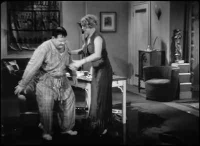 - Oh, darling. You sit down.
- Alright. - Sons of the Desert