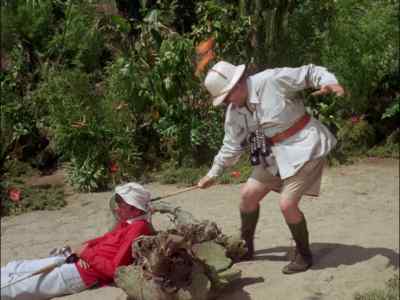 OH, DEAR. I DO
BELIEVE I MISSED HIM. - Gilligan's Island