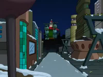 Oh, dear, they'll be killed on our doorstep. - Futurama