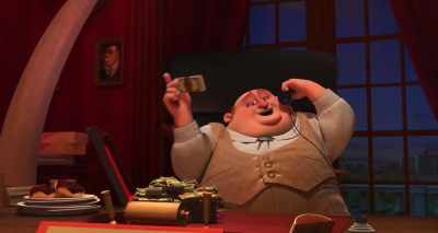 Oh, did I say "bribe"? [laughs] - The Nut Job 2: Nutty by Nature