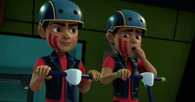 Oh, you didn't tell them about the bet? - Spy Kids: Mission Critical