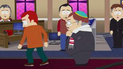 Oh, you don't know, because
you don't fucking have one! - South Park: Post COVID: The Return of COVID