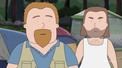 - Oh, we don't plan on
spending much time out here, - Regular Old Bogan