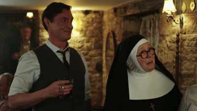  Oh, but don't worry, the
 flagellation's purely symbolic. - Sister Boniface Mysteries