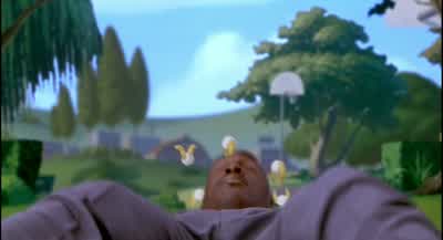 OH, EH, LOOK OUT FOR THAT FIRST STEP, DOC. - Space Jam