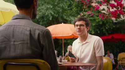 Oh... Er, yes. I'm sorry.
That's just terrible. - Murder in Provence