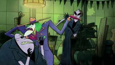 Oh, even after all these years apart,
he still ruins everything. - Merry Little Batman