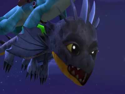 Oh, fascinating and gross!
Can someone get this stuff off me? - Dragons: Rescue Riders