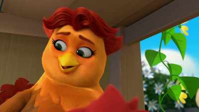 Oh, my feathers! What are
all of you doing back here? - The Chicken Squad