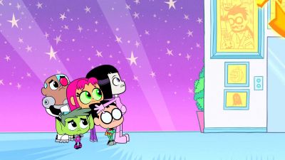 Oh, it feels so good
to be out. - Teen Titans Go!