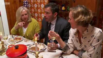 Oh, fine. So the fact that it's absolutely disgusting is absolutely normal. - Back in Time for Dinner