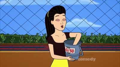 Oh, fine,
we'll go with what I sold, - Corner Gas Animated