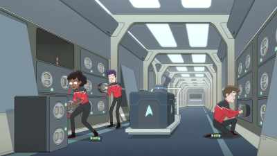 Oh, five isolinear
cores down and, - Star Trek: Lower Decks