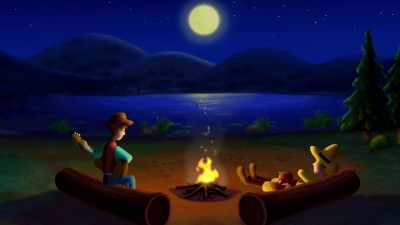* Oh, you found
yourself a friend * - Curious George: Go West, Go Wild