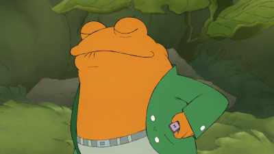 Oh, Frog. This is too much.We will never find that button. - Frog and Toad