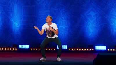 Oh, fuck. It slipped. - Russell Howard: Recalibrate