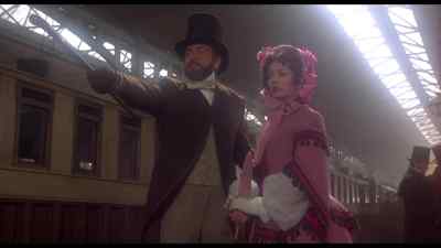 - Oh, Geoffrey! I've been robbed!
- Stop thief! Stop that boy! - The First Great Train Robbery