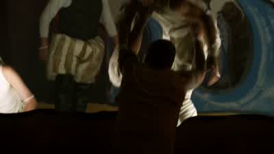 Oh! Get back! Get back. Yah! Yah! Ha! Don't kill me! - Gotham