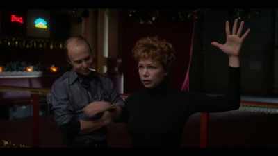 Oh, give the man another shot.
He's still learning. - Fosse/Verdon