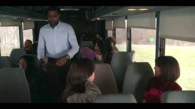 Oh, my God, can we please
turn down the volume - The Girls on the Bus