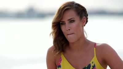 ‐Oh, my God.
‐CAROLINE: Olivia denies it, - Love Island