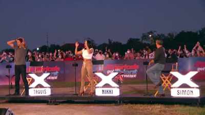 Oh, my God, he did it! - America's Got Talent: Extreme