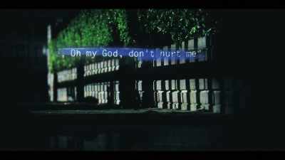 "Oh my God, don't hurt me,"
he squeaked - I'll Be Gone in the Dark
