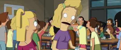 Oh, my God,
Eli put his retainer - The Bob's Burgers Movie