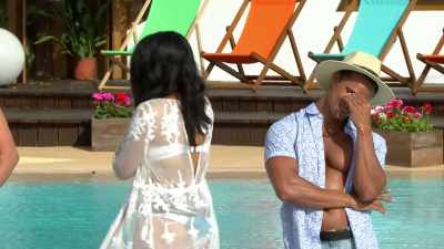 ‐Oh, my God.
‐(EXCLAMATIONS) - Love Island