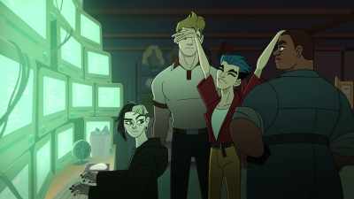 Oh, my God, you guys, we solved it!
Should we go out for drinks? - Q-Force