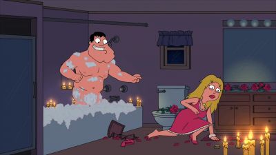 Oh, my God.
I got you twice. - American Dad!
