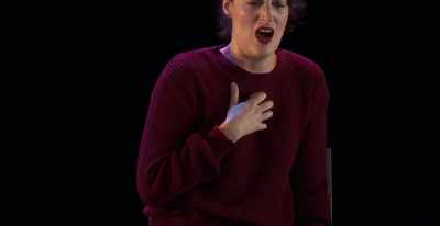 'Oh, God! I just puked on this guy.
He's going to punch me.' - Great British Theatre