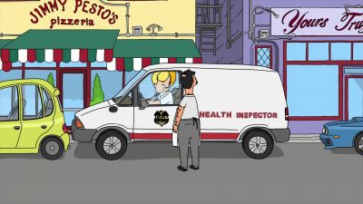 Oh, my god!
It's bob anniversary
present, he remembered! - Bob's Burgers