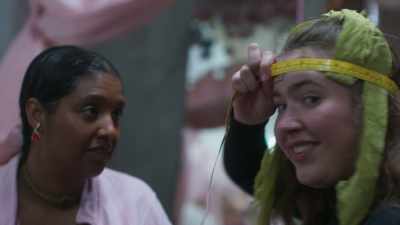 - Oh, my God. I've got a size bigger.
- [LAUGHTER] - Victoria's Secret: The Tour '23