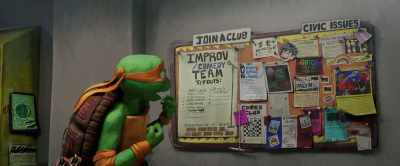 Oh, my God... oh, my God!
Improv team tryouts! - Teenage Mutant Ninja Turtles: Mutant Mayhem