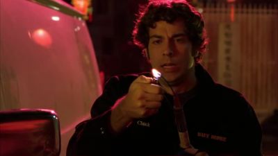 Oh, God.
Please let me keep my fingers. - Chuck