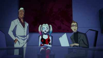 - Oh, my God, so right.
- [both laughing] - Harley Quinn