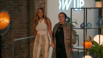 -Oh, my God.
-[Ryley screams] - Glow Up: Britain's Next Make-Up Star