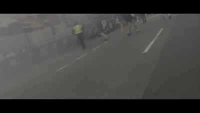 Oh my God. - American Manhunt: The Boston Marathon Bombing