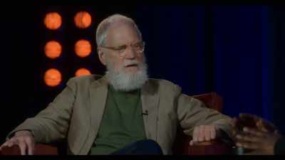 -Oh, my God.
-So then we loaded onto the plane, - That’s My Time with David Letterman