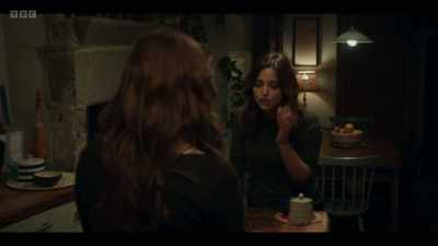 -Oh, my God, you stupid girl!
-(table thuds) - The Jetty