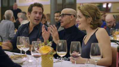 -Oh my god, that
looks delicious. - Stanley Tucci: Searching for Italy