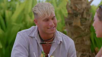 - Oh my God. That's, like,
the first question you wanna ask me? - FBOY Island NZ