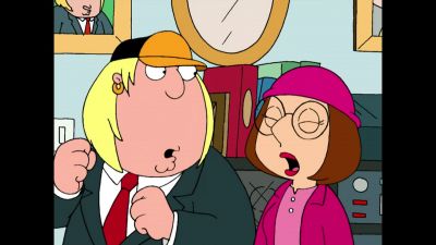 Oh my God The government is here Run ET run - Family Guy