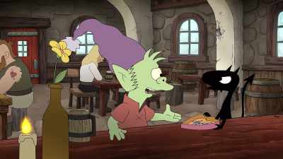 Oh, my God, for the last time,
she's not trying to make you jealous. - Disenchantment